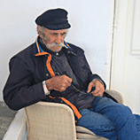Man at Work - Greek fisherman