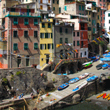 Riomaggiore's Boat Dock